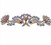Glitter body tattoo bindi