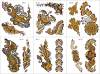 Water Transfer Tattoos - Henna Designs Water Transfer Tattoos - Henna Designs