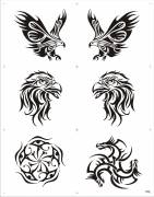 WATER BODY TRANSFER TATTOOS  ( WT-0018 )