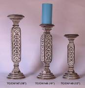 WOODEN CANDLE HOLDER  ( WC-0015 )
