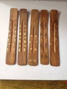 WOODEN INCENSE HOLDER  ( INH-001 )
