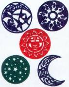 Henna Reusable Rubber Stencil