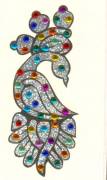 STICK ON BODY TATTOO BINDI ( STB-0033 )