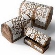 Wooden boxes