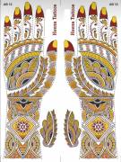Water Transfer Tattoos - Henna Designs