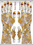 Water Transfer Tattoos - Henna Designs