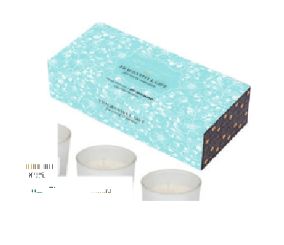 Votive Candle Pack of 3 wtih Rigid Gift Box
